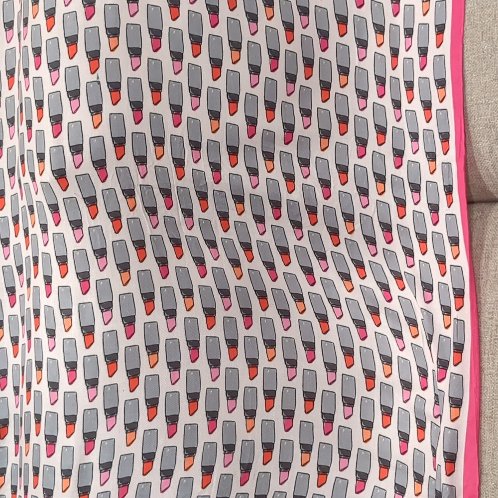 Kate Spade my lips are sealed scarf - Picture 4 of 12